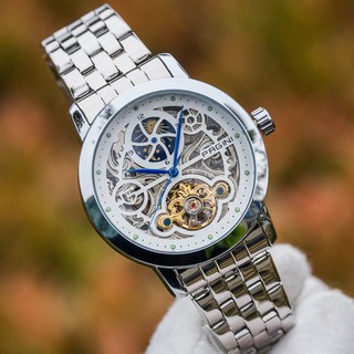  Đồng Hồ Cơ Nam Thương Hiệu PAGINI PA2299 - Thiết Kế Lộ Máy Độc Đáo 