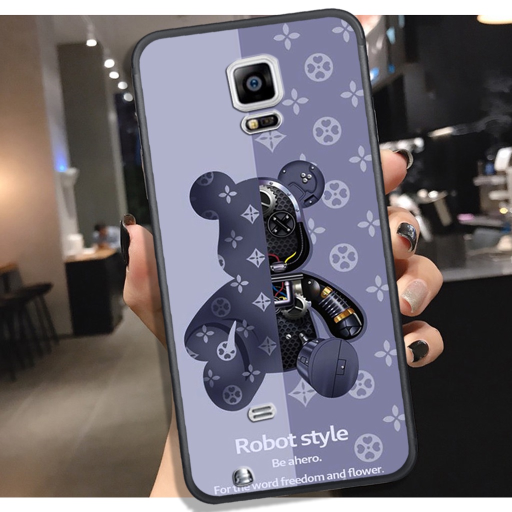 [HOT]ỐP SAMSUNG NOTE 3 - NOTE 4 - NOTE 5 - NOTE 7 - NOTE FE - A8 STAR  , In Hình Gấu Robot họa tiết L-V màu sắc cực đẹp.