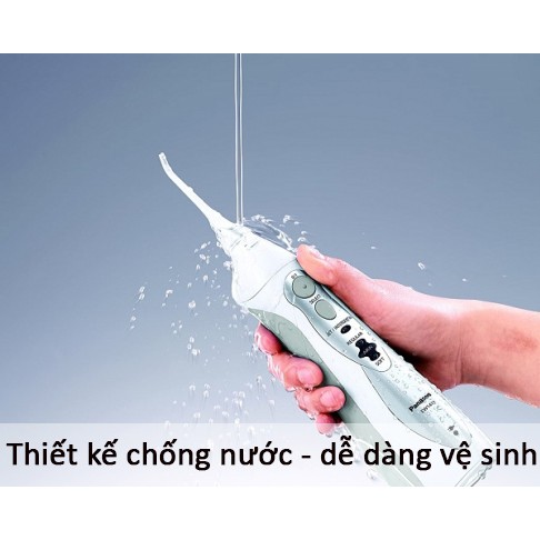 Máy tăm nước PANASONIC EW1411 vệ sinh răng miệng làm sạch cặn thức ăn trong răng Hàng Đức chính hãng