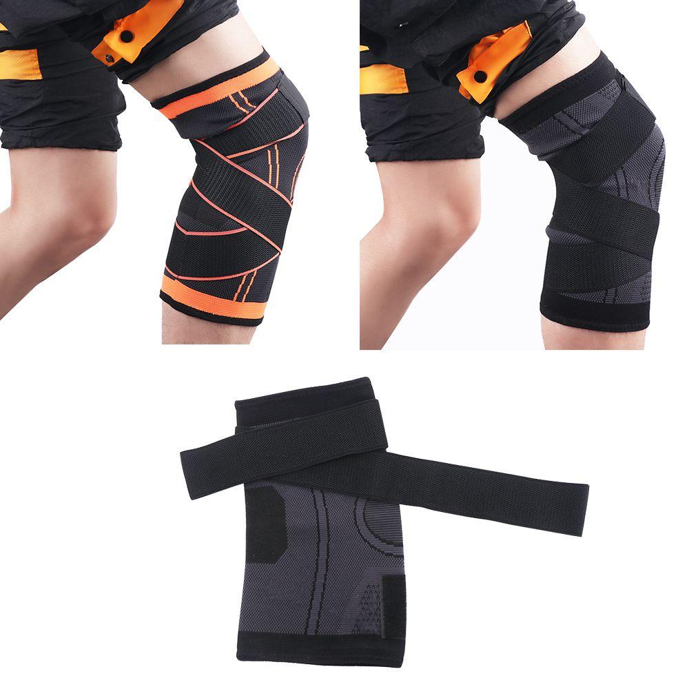 1 Băng Quấn Đầu Gối Co Giãn Hỗ Trợ Giảm Đau Khớp Khi Chơi Thể Thao
