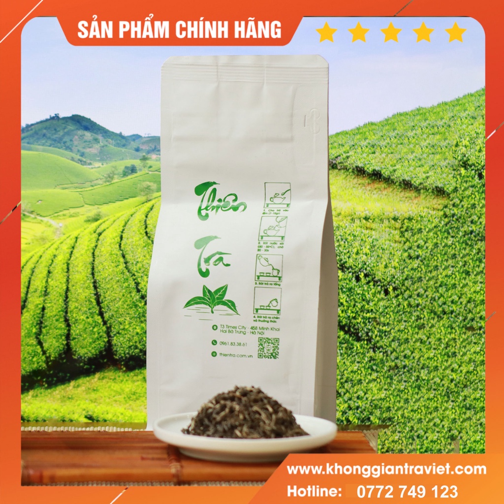 Trà Shan Tuyết Thượng Hạng Thơm Ngon 100gram - Hàng Độc Quyền tại Không Gian Trà Việt