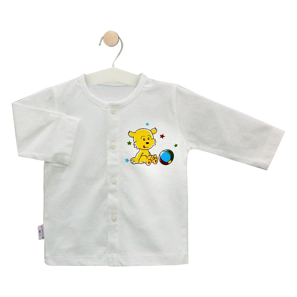 ÁO TAY DÀI CÚC GIỮA COTTON HELLO B&B