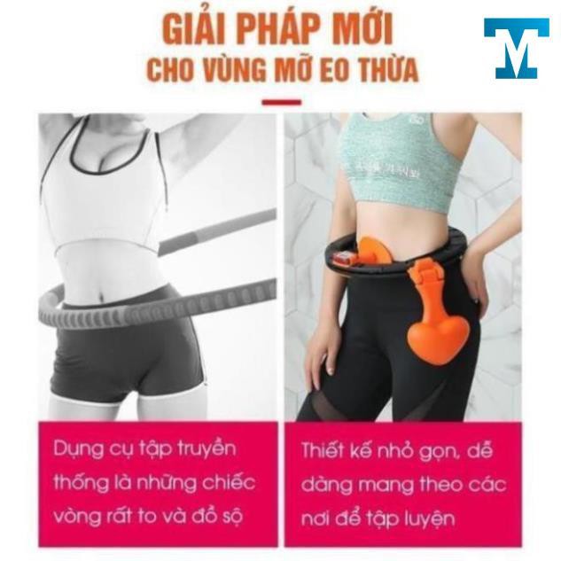 VÒNG LẮC EO TẬP BỤNG GIẢM EO CÓ ĐỒNG HỒ ĐẾM THÔNG MINH