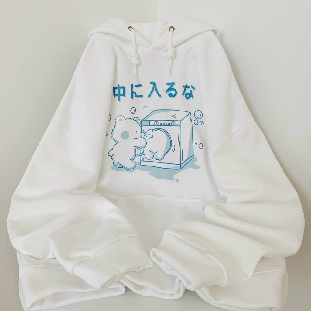 Áo hoodie Nam nữ nỉ bông mềm, mịn in hình em cún siêu dễ thương from thỏa mái SOHEO STORE