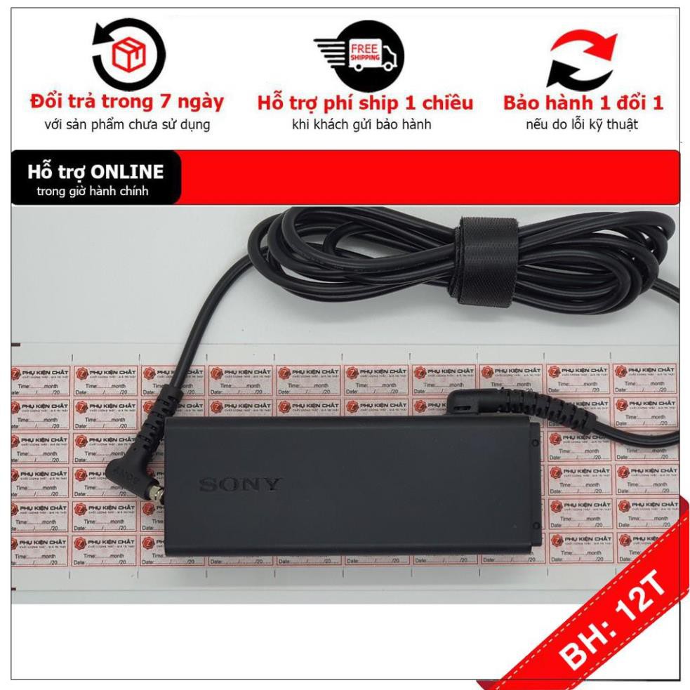 [BH12TH] Sạc Laptop SONY SVT11 SVF13N SVF11N Chân sạc Nam Châm 19.5V-2.0A Đầu USB 5.0V 1.0A 45W-Có Video ZIN