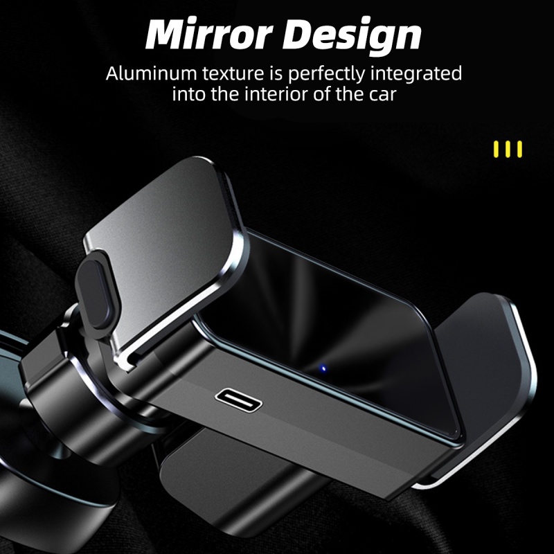 Giá đỡ điện thoại di động HDOORLINK xoay được 360 độ gắn bảng điều khiển xe hơi tự động điều chỉnh thông minh