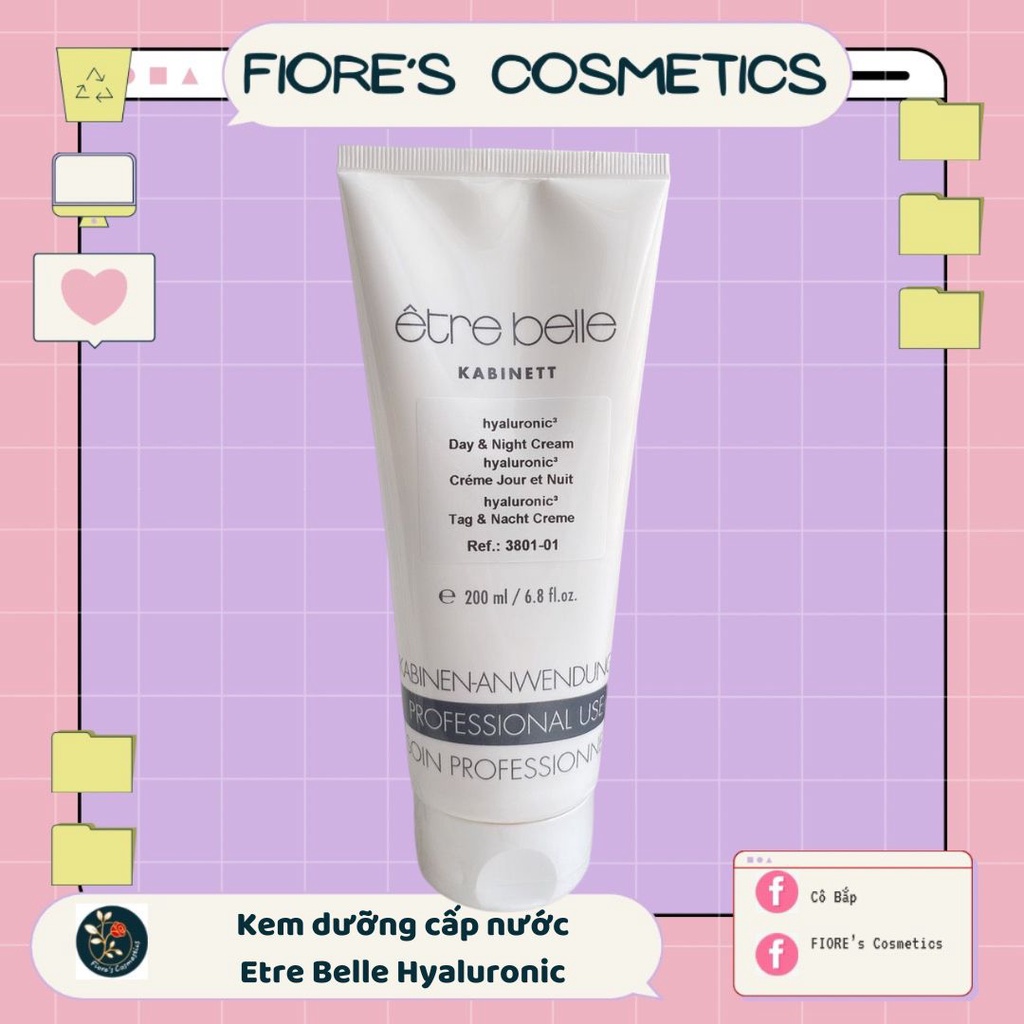 Kem dưỡng cấp nước etre belle Hyaluronic Day & Night Cream