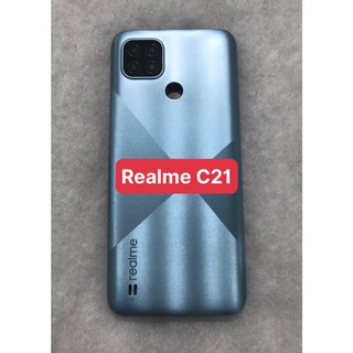 Bộ vỏ Realme C21 (gồm lưng,sườn, nút bấm Kính camera)