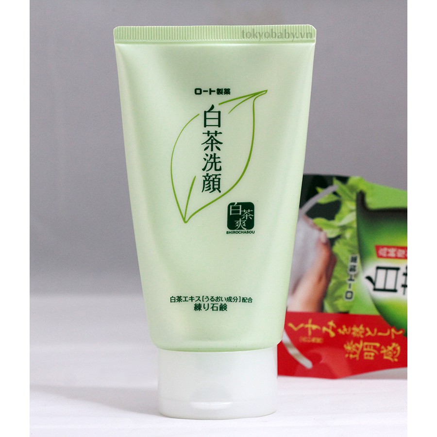[Hỏa tốc HCM] Sữa Rửa Mặt Matcha Trà Xanh ROHTO Nhật Bản 120G