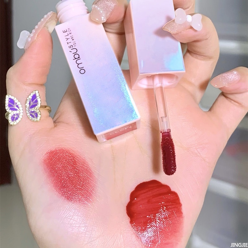 Son Bóng Hiệu Ứng Gương Dưỡng Ẩm Không Phai Màu