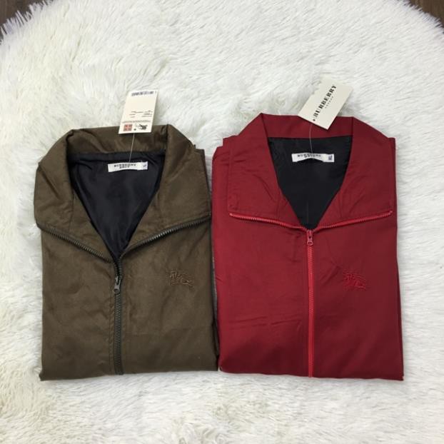 Áo Khoác Da Lộn Bubbery / Xả Hàng Giá Sốc