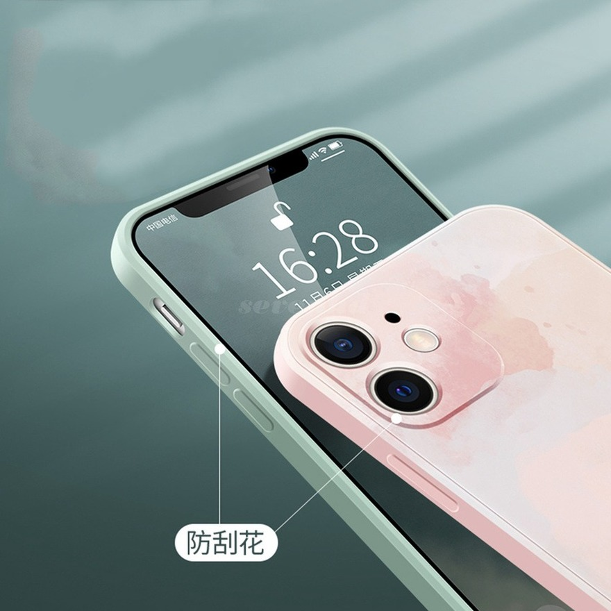 Ốp Lưng Silicone Mềm Chống Nước In Hình Ống Kính Camera Thời Trang Cho Iphone 12 11 Pro Max Se 2020