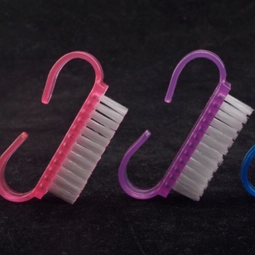 Bàn chải chà móng,phủi bụi móng làm nail