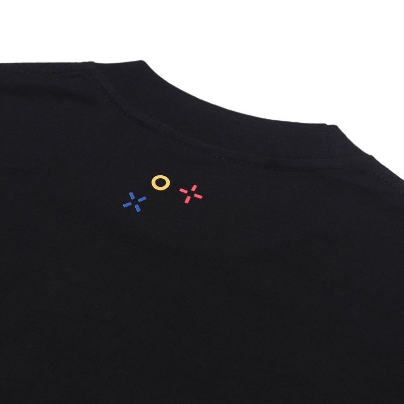 Áo thun UNISEX localbrand THE FIT GAME TEE BLACK, áo localbrand chính hãng thêu,in,in decal kết hợp, 100% cotton