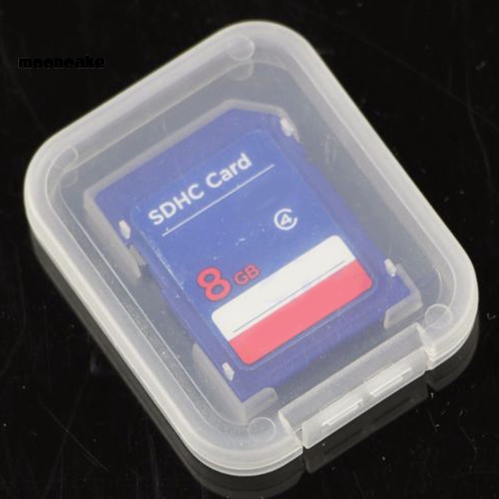 Bộ 10 hộp trong suốt bảo vệ thẻ nhớ SD SDHC
