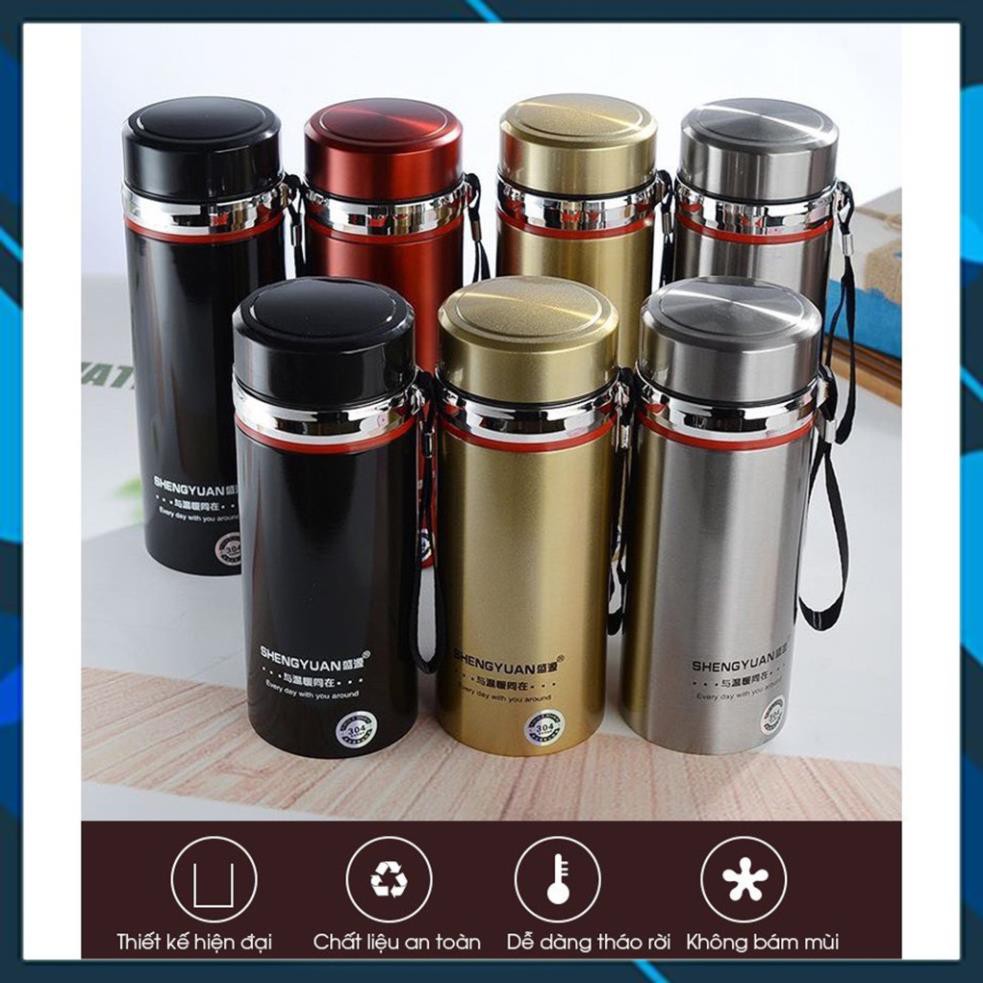 BÌNH GIỮ NHIỆT INOX SUS 304 CAO CẤP DUNG TÍCH  LỚN 800 ML - 1000 ML - HV Store