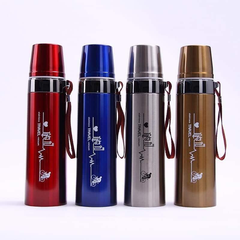 Bình giữ nhiệt inox 3 lớp 800ml ly cốc cách nhiệt siêu sịn