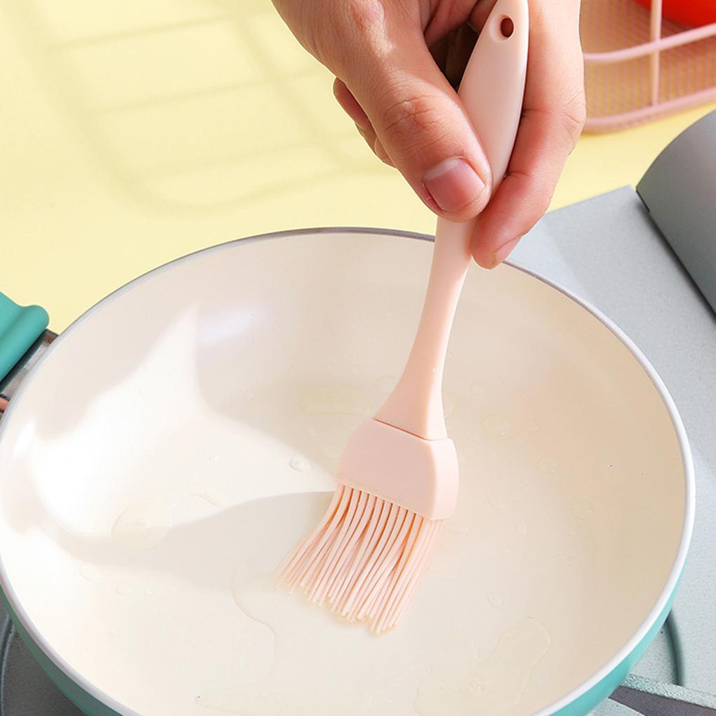 Cọ Quét Dầu Bằng Silicone Có Tay Cầm Tiện Lợi Dành Cho Đồ Nướng BBQ