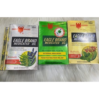 Dầu con ó nước xanh, vàng , trắng lốc 12 chai của Mỹ