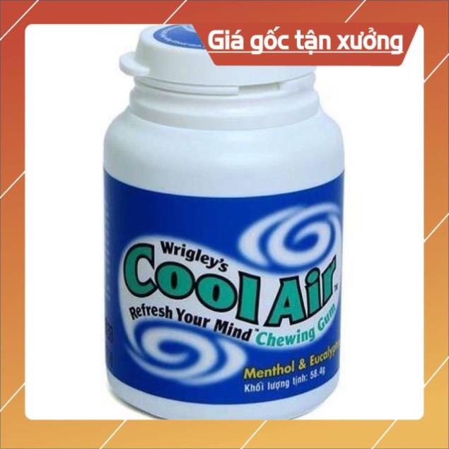 [ICLN9 giảm 5K cho đơn hàng 50k]  Kẹo singun cool air hương bạc hà lọ 58.4g