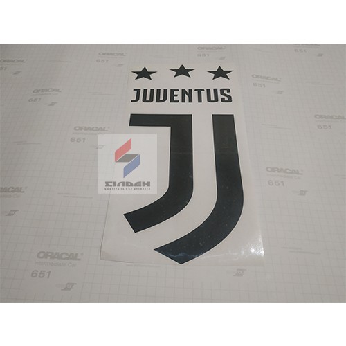 Sticker Logo Câu Lạc Bộ Bóng Đá Juventus / Juve 35cm Dán Trang Trí Xe Hơi