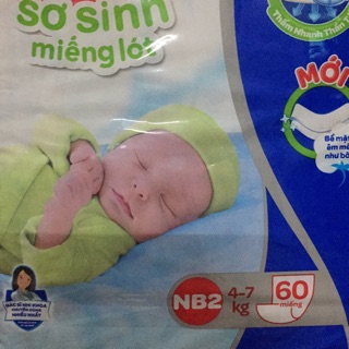 Miếng lót Huggies NB2 60 miếng