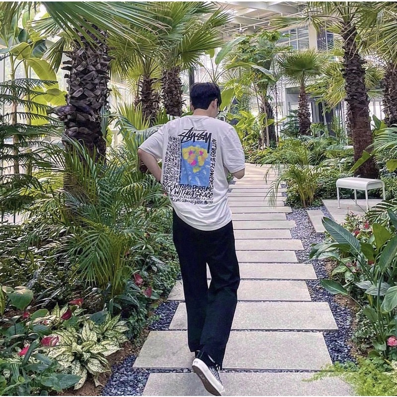 Áo Thun Stussy Camellias 100% CHÍNH HÃNG - CÓ SẴN