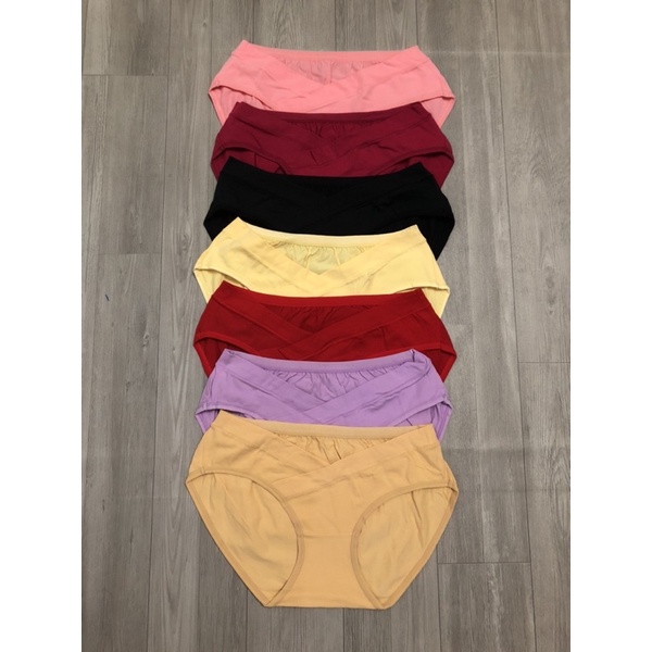 Quần lót cạp chéo thun cotton combo 5 cái