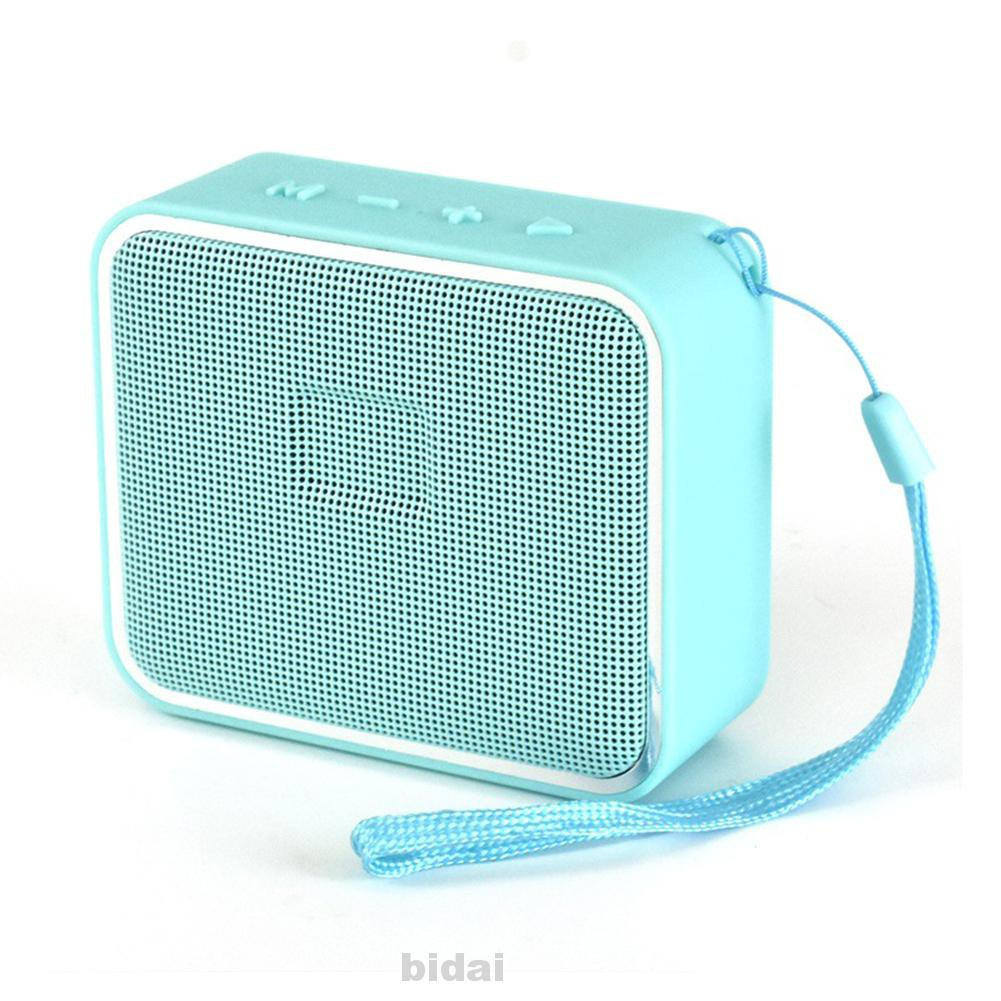 Wireless Rechargeable Audio Amplifier Music Player With FM Radio Button Switch Card Insert AUX USB Bluetooth Loudspeaker