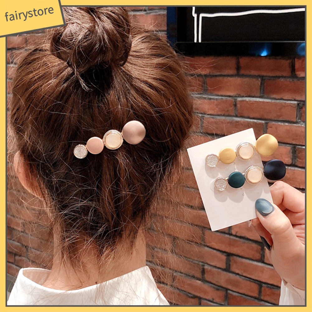 Kẹp Tóc Đính Đá Lấp Lánh Dành Cho Nữ