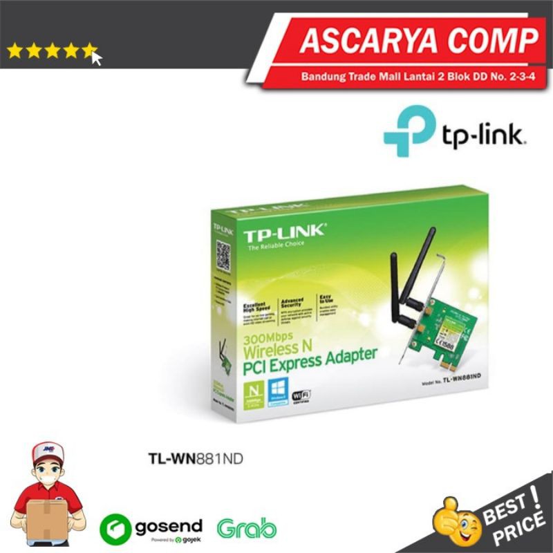 Bộ Chuyển Đổi Không Dây Tl-Wn881Nd Tp-Link