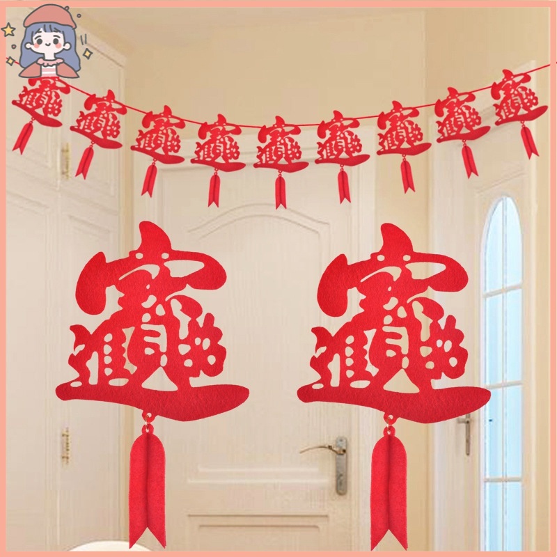 Dây banner cờ vải treo trang trí năm mới 2022