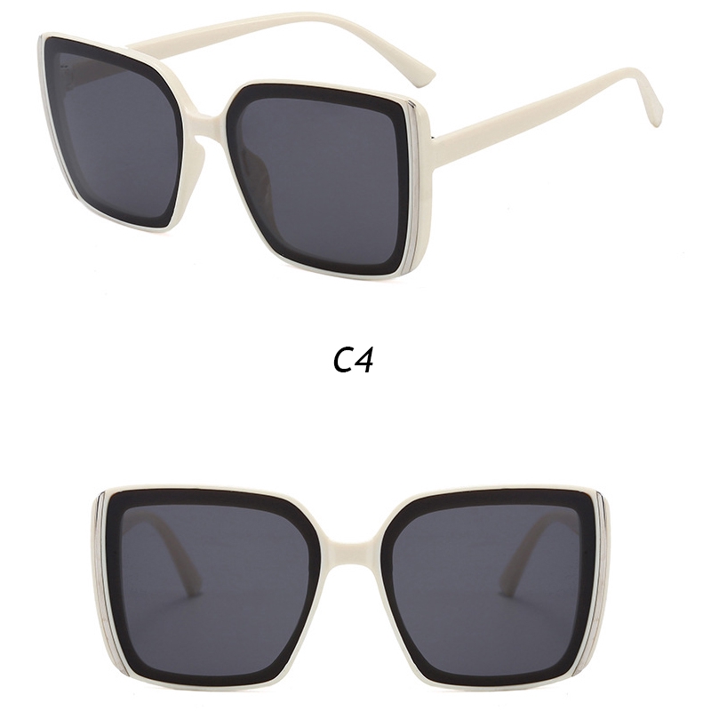 Kính mát gọng vuông chống tia UV thời trang sành điệu