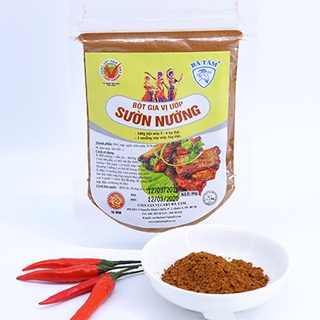Bột gi vị ướp sườn nướng bà tám 1kg/ grilled ribs seasoning thơm ngon tiện lợi - thương hiệu nổi tiếng