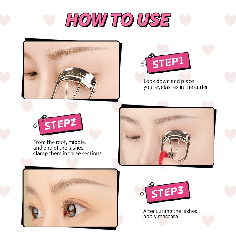 Kẹp bấm mi Flower Knows màu sắc cherry | BigBuy360 - bigbuy360.vn