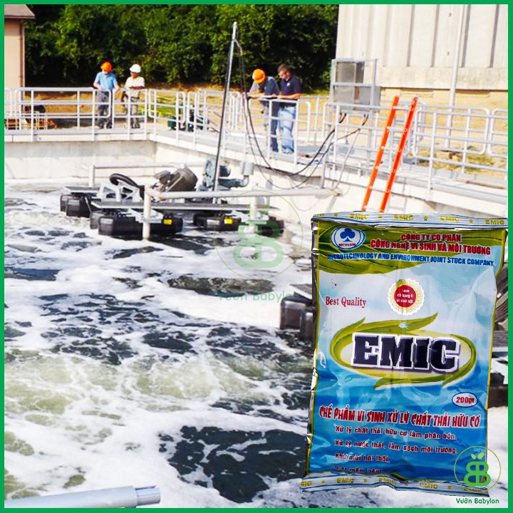Chế Phẩm Sinh học  EM ( EMIC)  Chế phẩm em ủ cá, ủ phân , xử lý hồ nước...