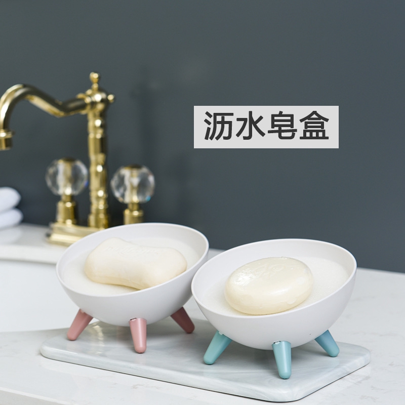 Cute hemisphere sponge soap holder soap holder bathroom soap box toilet soap holder box