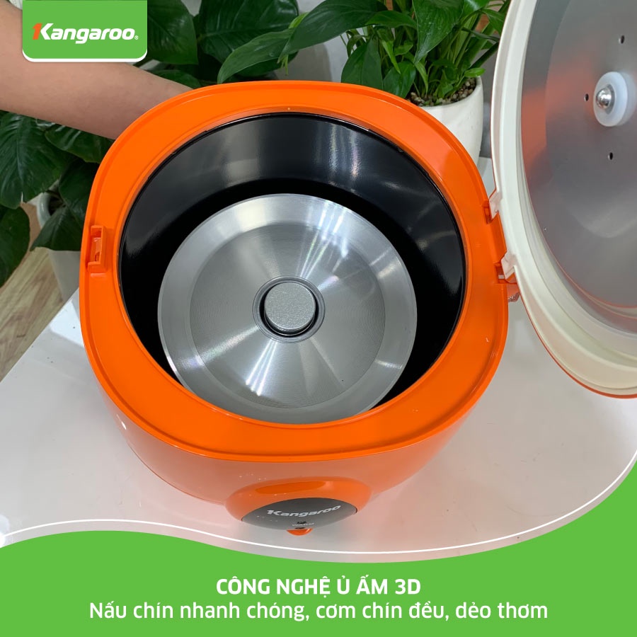 Nồi cơm điện loại cơ 1,2L Kangaroo KG826S