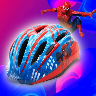 Mũ Bảo Hiểm Xe Đạp Trẻ Em Protec SMILE Họa Tiết Người Nhện