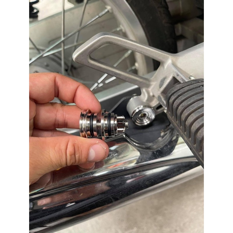 Cục Treo Bô inox gắn cho các xe Wave Lớn