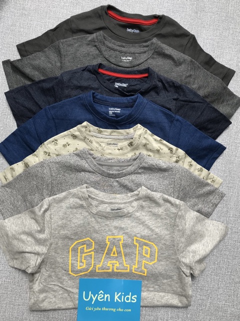 Sét 3 áo - 1 áo Gap trẻ em xuất dư loại A size 2 tuổi