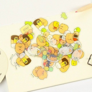 [GIÁ SỈ] Set sticker, hình dán 50 miếng hình Molang dễ thương