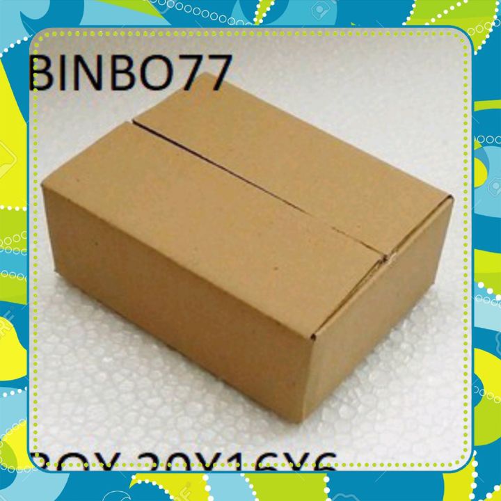 Bộ 20 Thùng Carton 20x16x6 cm - Hộp carton