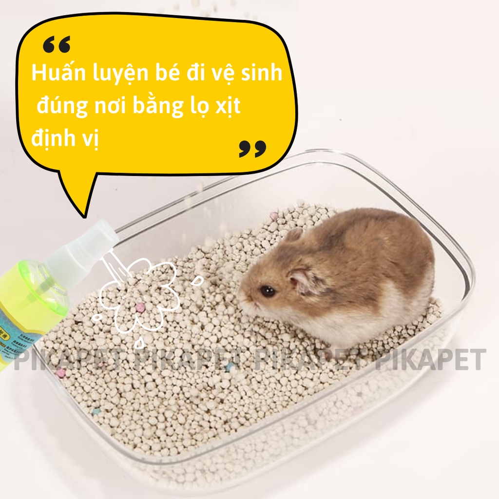Nước hoa khử mùi cho chuột hamster, các loại thú cưng khác