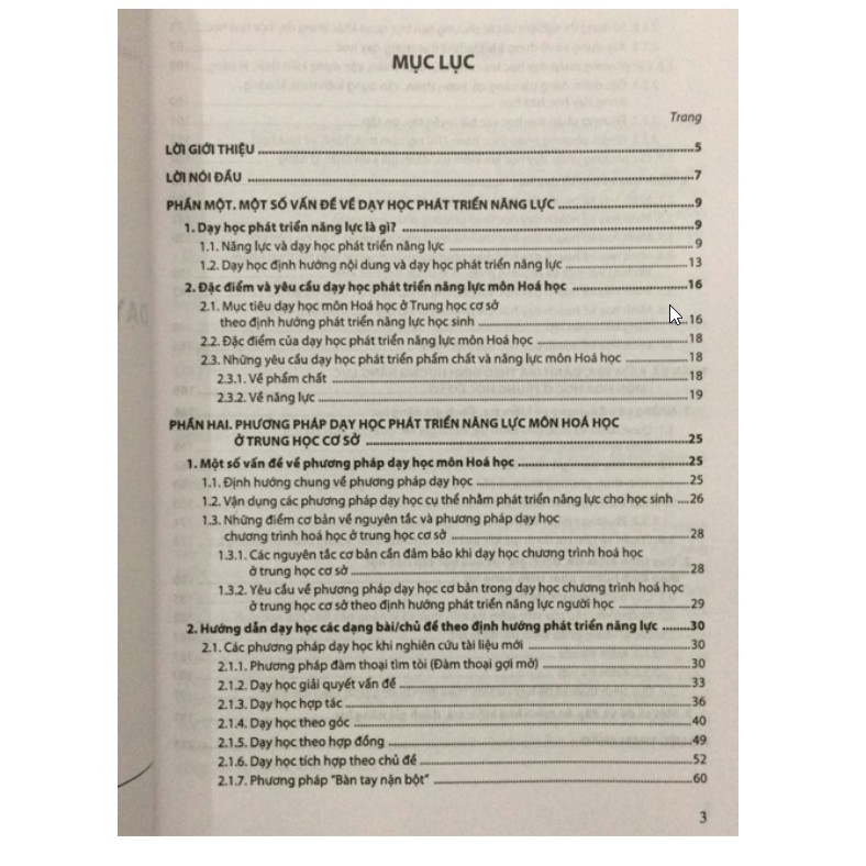 Sách - Dạy học phát triển năng lực môn Hoá Học trung học cơ sở