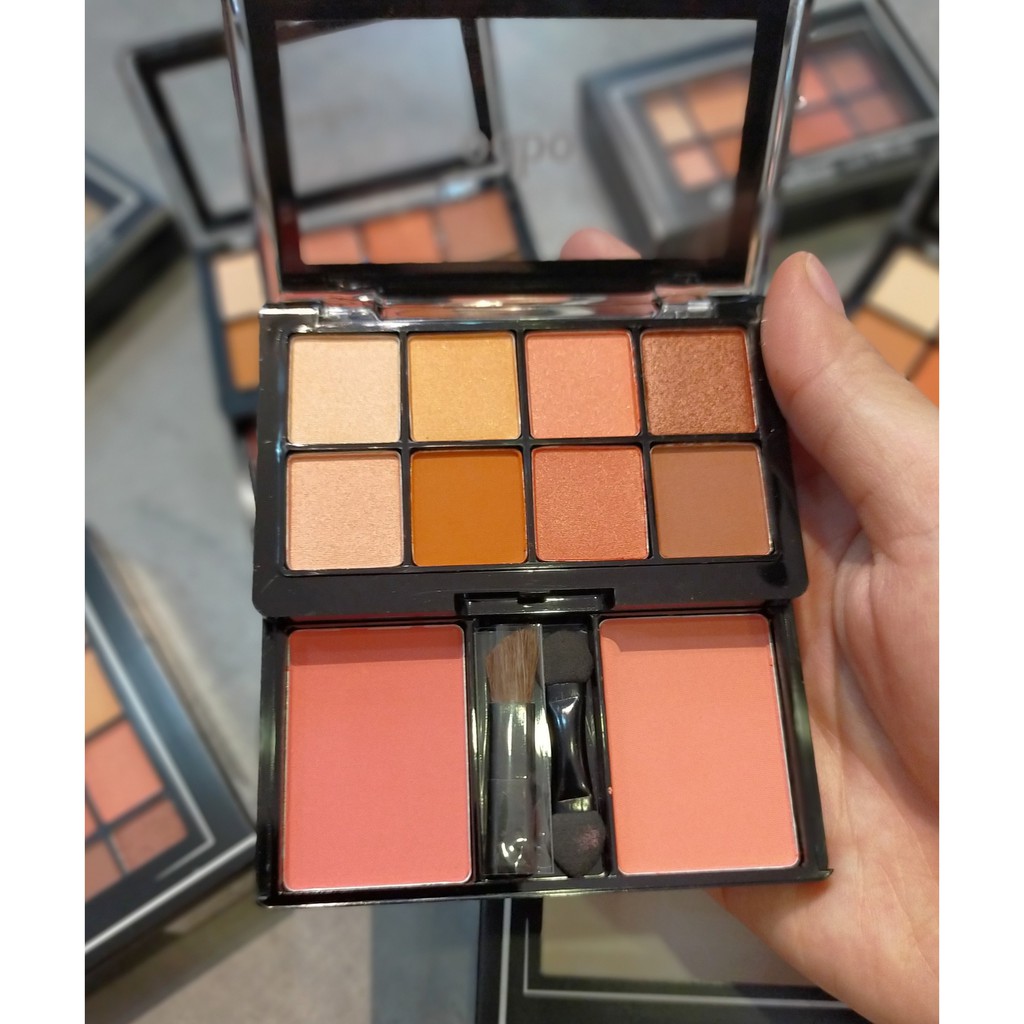 Set Phấn Mắt Và Má Hồng 2 tầng Odbo Eyeshadow And Blush