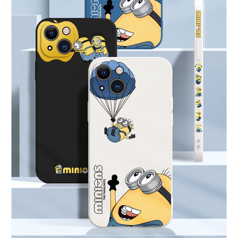 Ốp Điện Thoại TPU Silicon Mềm Họa Tiết Minion Dành Cho iPhone 14 Pro Max Mini 13 12 11 XS XR X 8 7 Plus 6S 6
