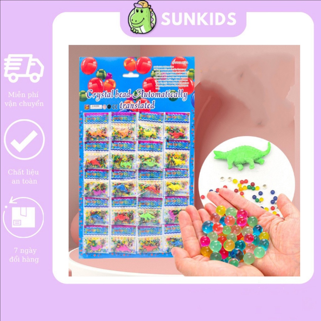 Đồ chơi tuổi thơ Hạt nở khổng lồ trang trí nhiều màu sắc