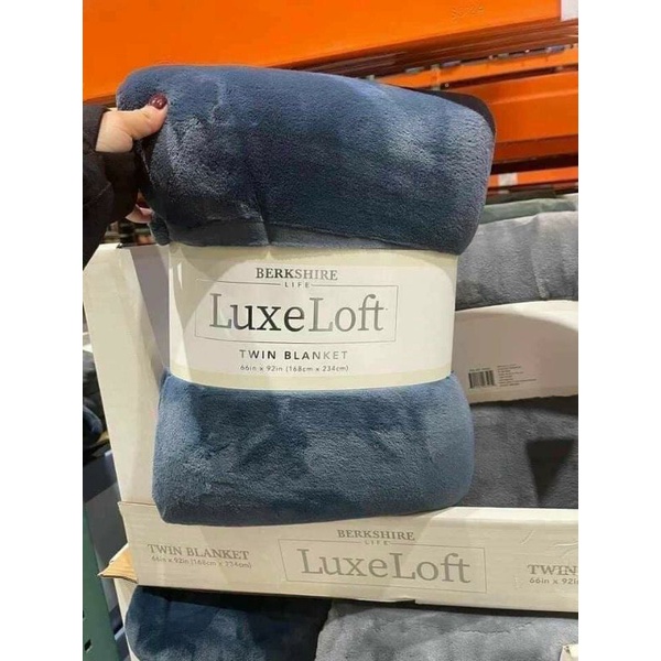 Chăn lông cừu Mỹ siêu mềm mịn Luxe Loft - Size 168cm - 234cm