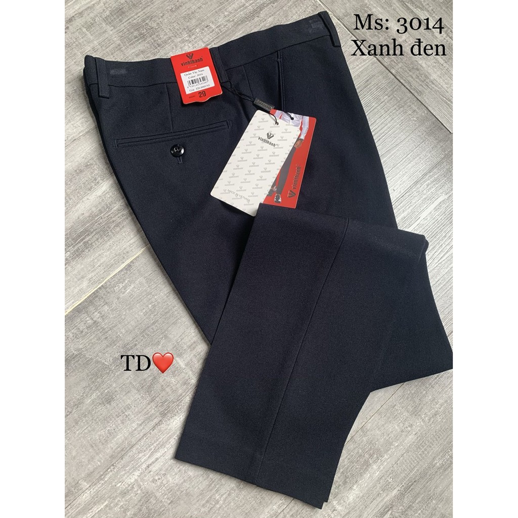 Quần âu nam cao cấp  vinh thành, quần tây dáng công sở ống đứng co dãn nhẹ chống nhăn xù | BigBuy360 - bigbuy360.vn